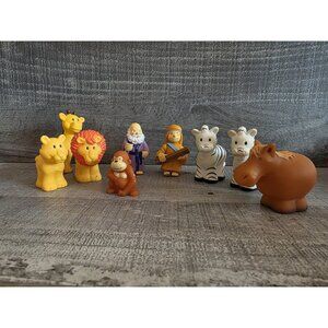 Noah's Ark Tales of Glory Vinyl Toy Replacement Lot Of 9 Animals Figures 257b